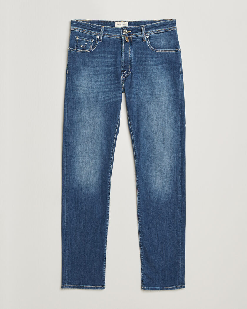 Jacob Cohën Bard Slim Fit Super Stretch Jeans Light Vintage – Sininen