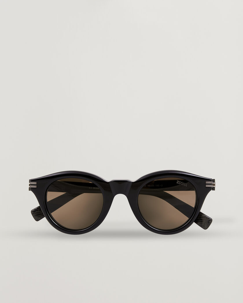 Zegna EZ0302 Sunglasses Black – Musta