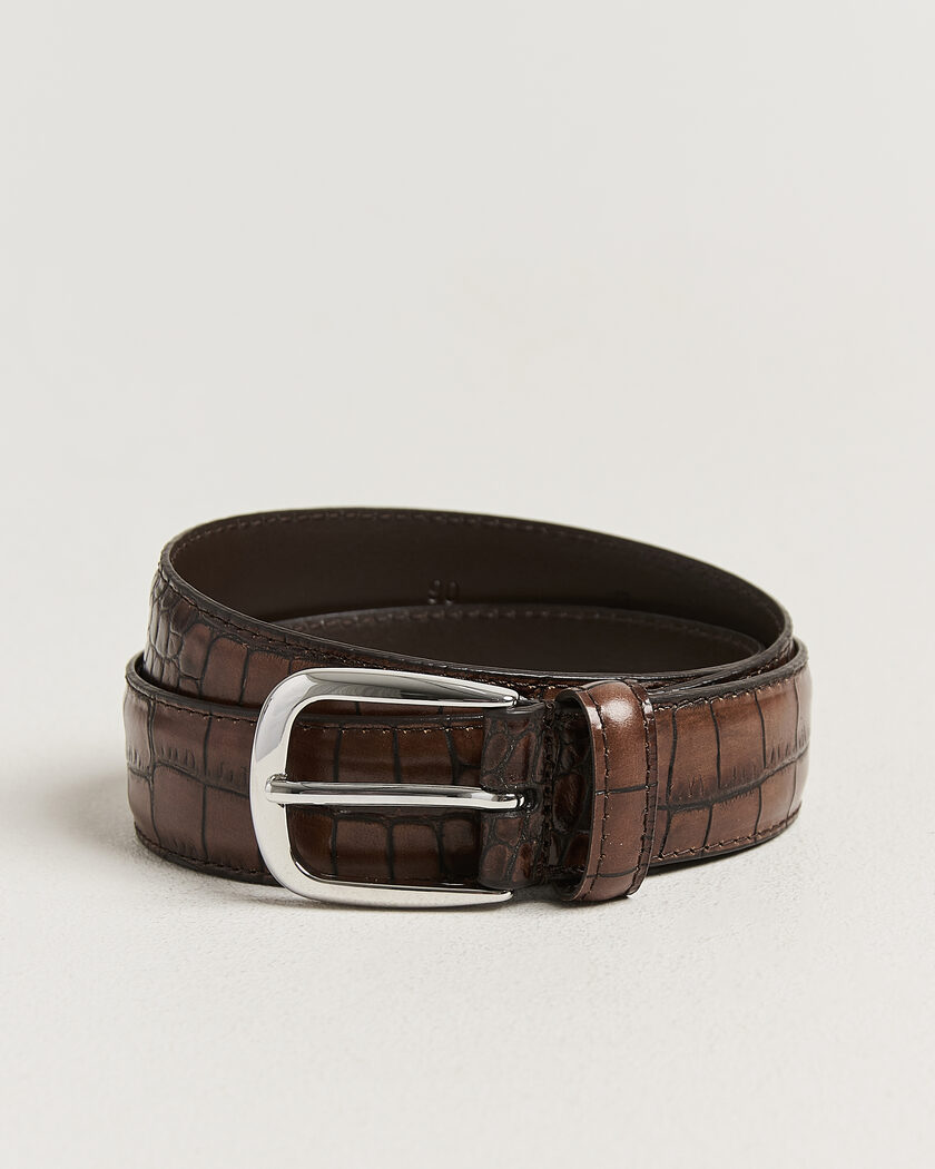 Anderson's Embossed Western Leather Belt Tan – Ruskea