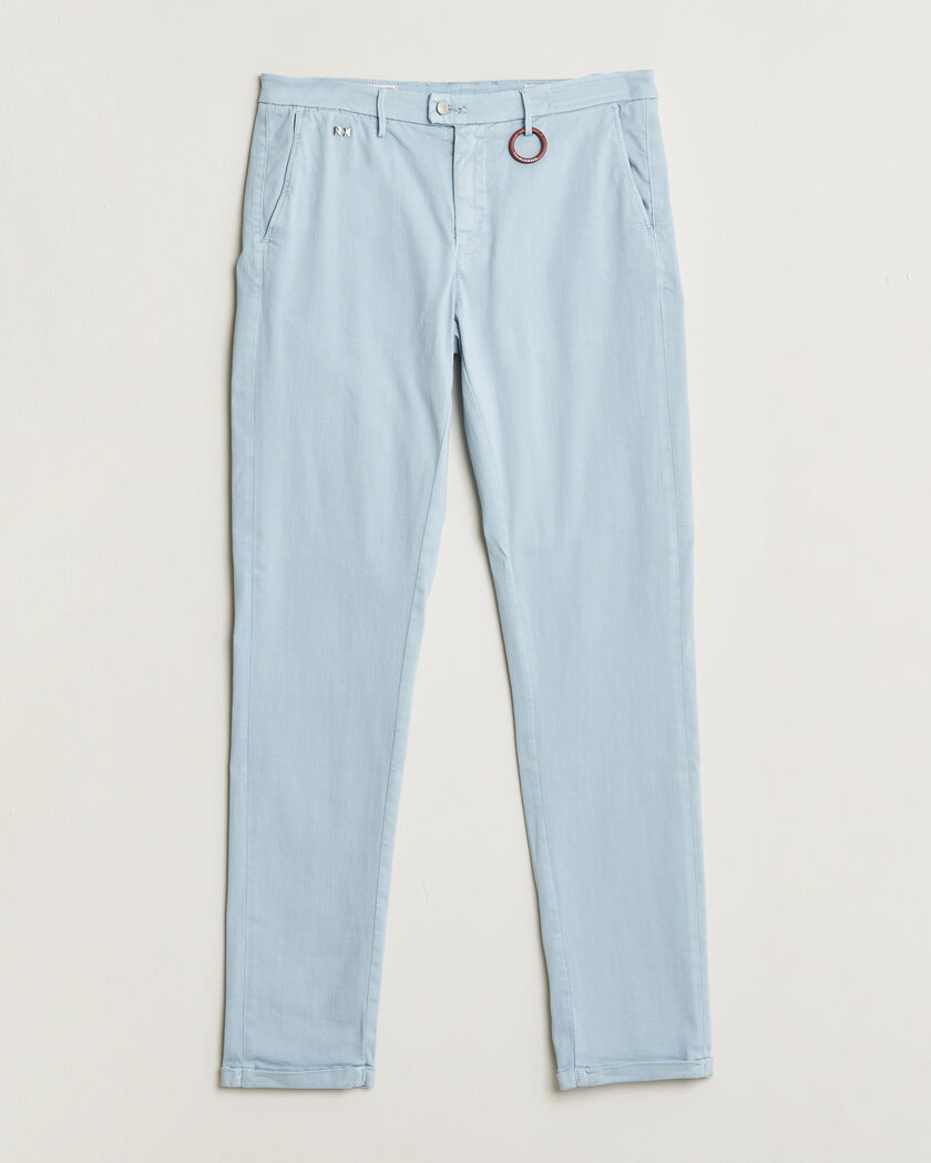 Tramarossa Luis Superstrech Cotton Chino Water – Sininen