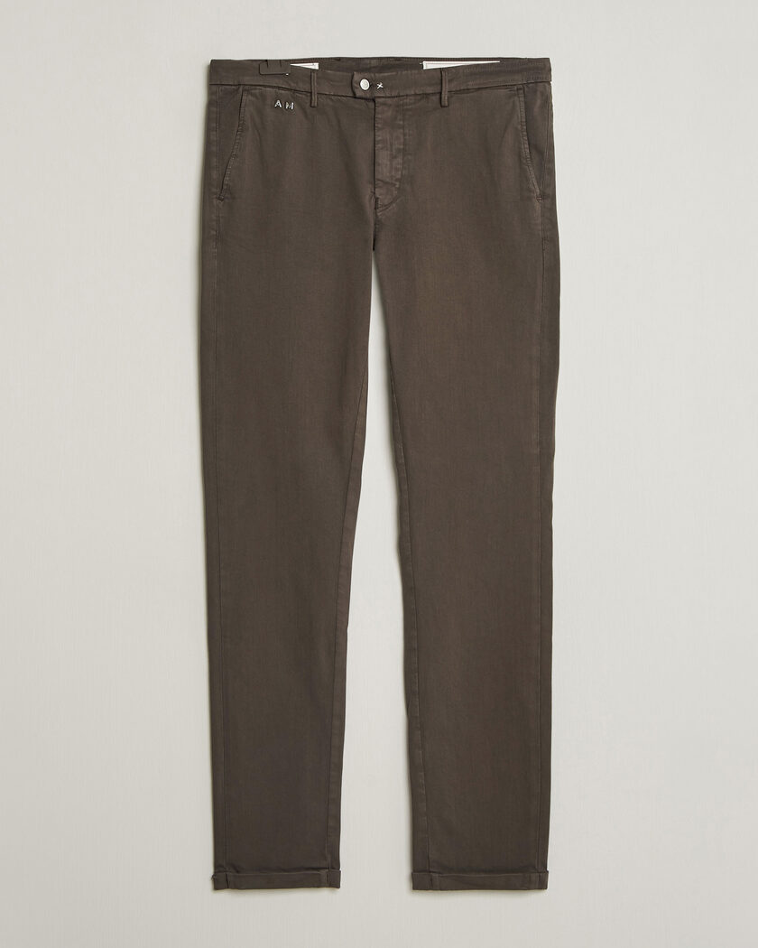 Tramarossa Luis Superstrech Cotton Chino Coffee – Ruskea