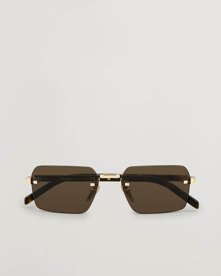 Prada Eyewear 0PR D55S Sunglasses Gold – Kulta