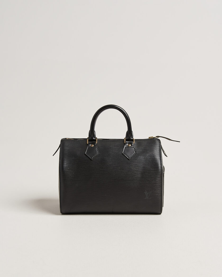 Louis Vuitton Pre-Owned Speedy 25 Epi Leather Black – Musta