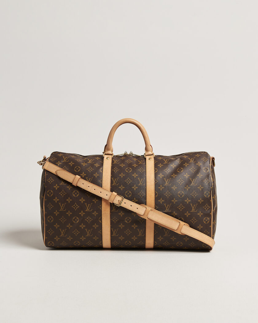 Louis Vuitton Pre-Owned Keepall Bandouliére 50 Monogram – Ruskea