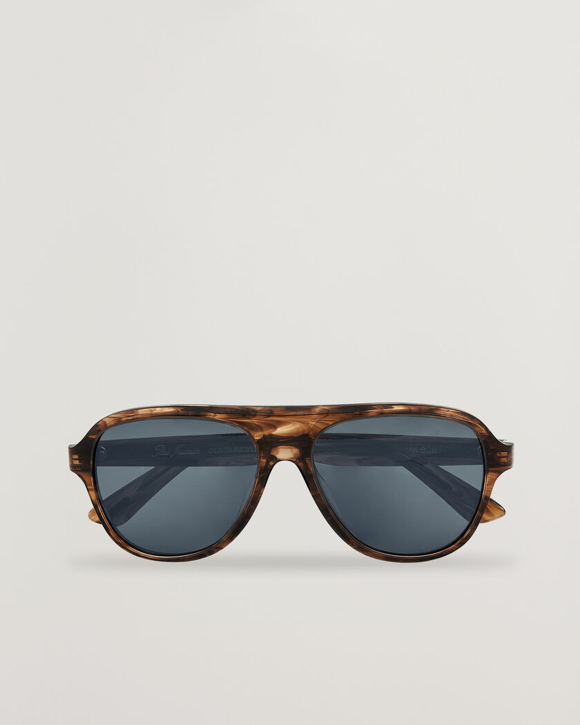 Oliver Peoples Paul Newman Sunglasses Dark Amber – Ruskea