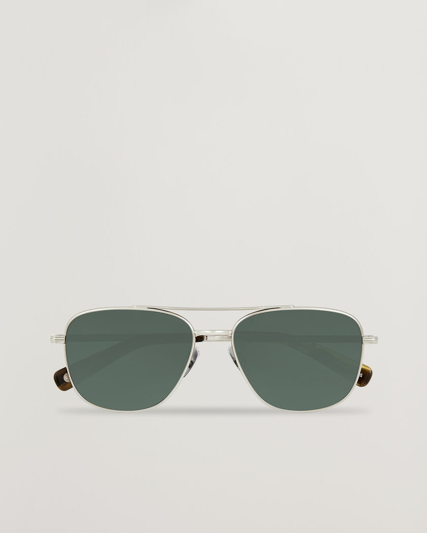Garrett Leight El Capitan Sunglasses Silver – Hopea