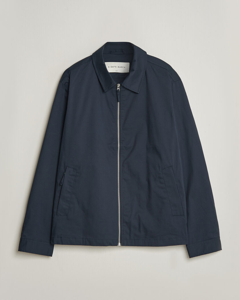 A Day's March Garland Cotton Jacket Navy – Sininen