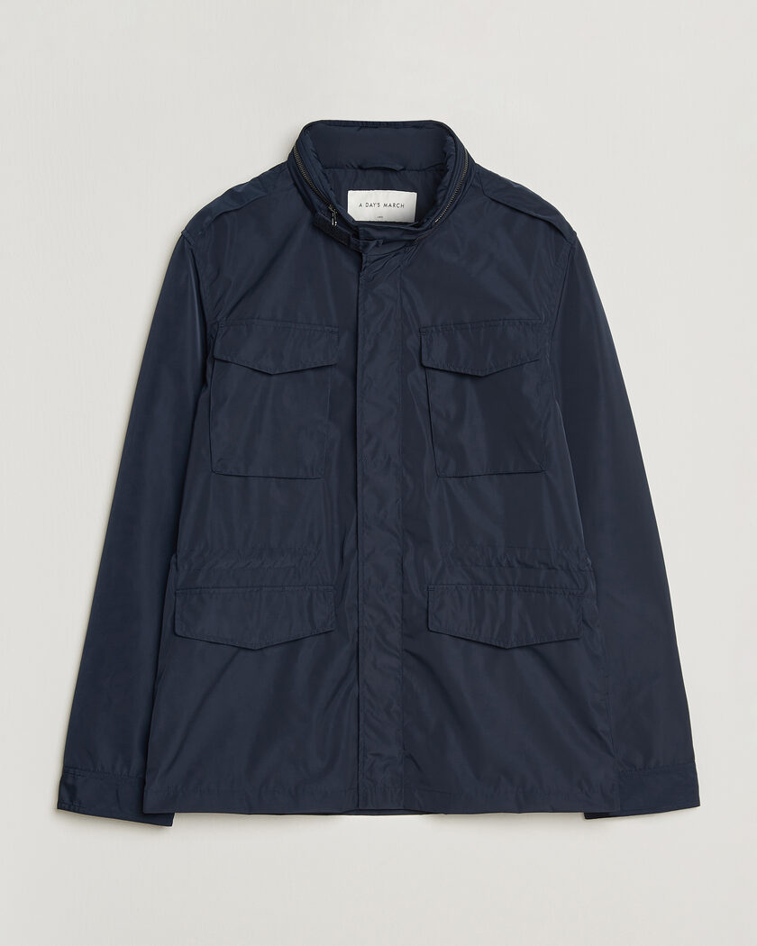 A Day's March Barnett M65 Nylon Jacket Navy – Sininen