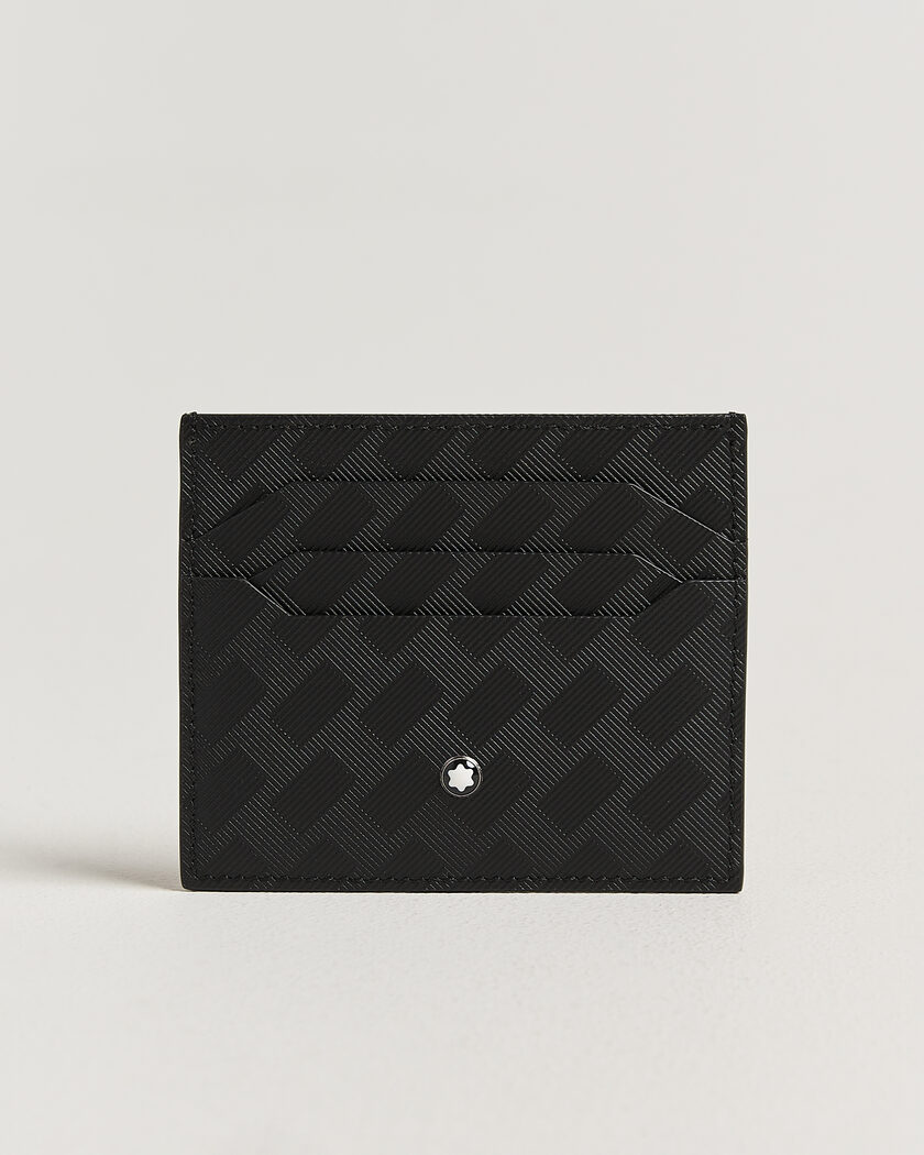 Montblanc Extreme Leather 6cc Card Holder Black – Musta