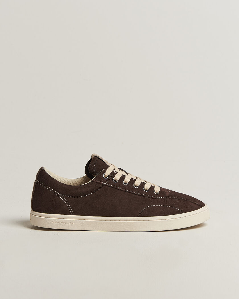 Stepney Workers Club Surma Suede Sneaker Dark Brown – Ruskea