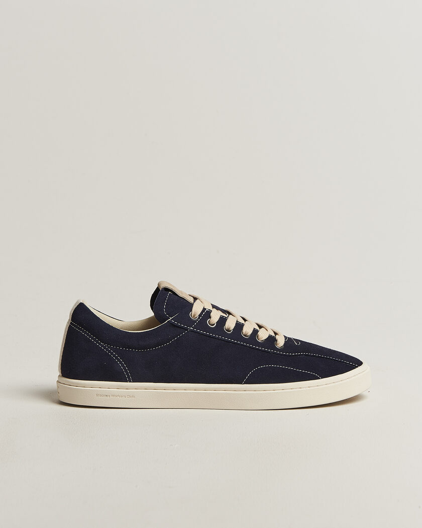 Stepney Workers Club Surma Suede Sneaker Navy – Sininen