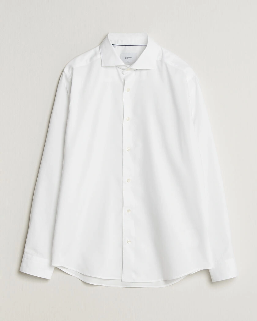 Eton Casual Fit Signature Oxford Shirt White – Valkoinen