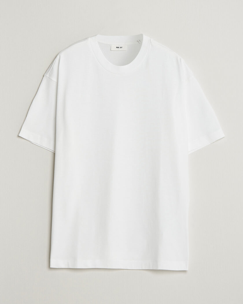 NN07 Lionel Suvin Cotton Crew Neck T-Shirt White – Valkoinen