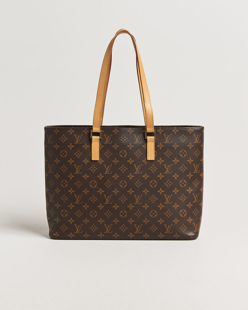 Louis Vuitton Pre-Owned Luco Bag Monogram – Ruskea