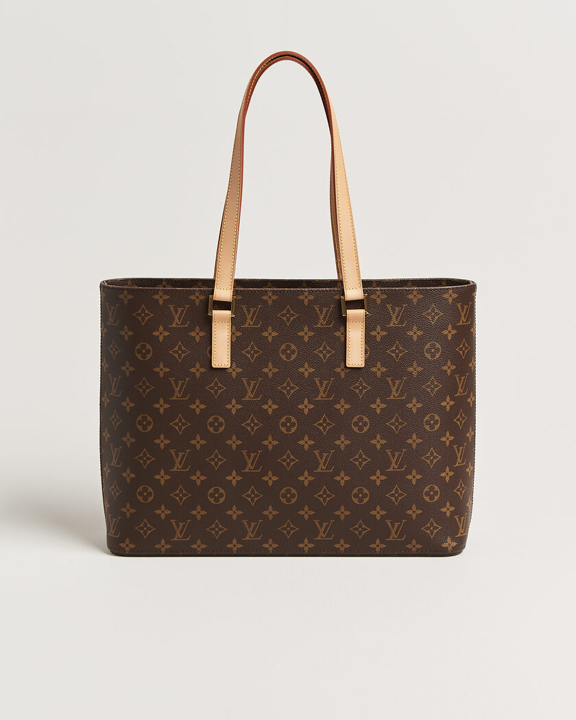 Louis Vuitton Pre-Owned Luco Bag Monogram – Ruskea