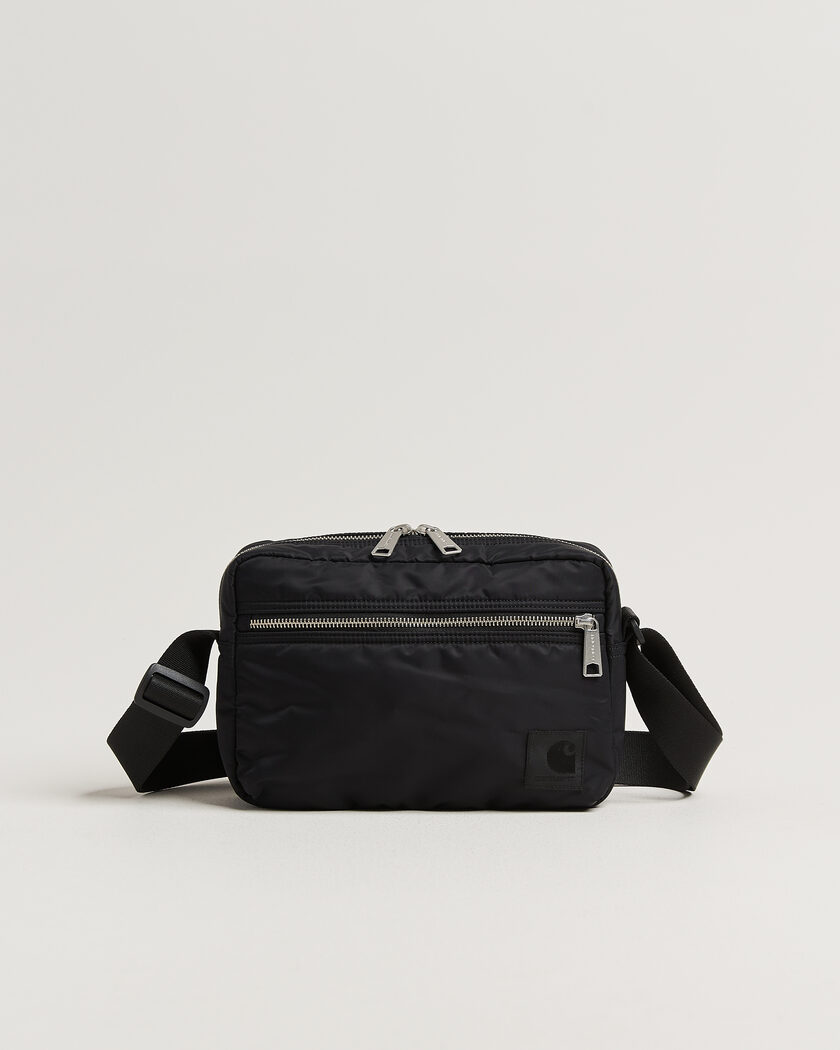 Carhartt WIP Otis Nylon Shoulder Bag Black – Musta