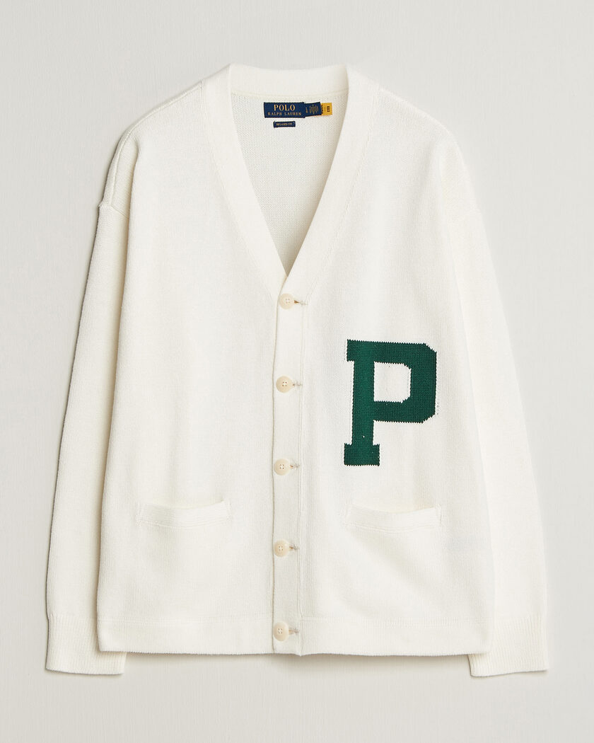 Polo Ralph Lauren P Cardigan Cream Combo – Valkoinen