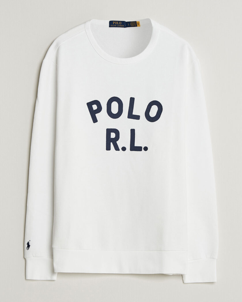 Polo Ralph Lauren Polo RL Sweatshirt White – Valkoinen