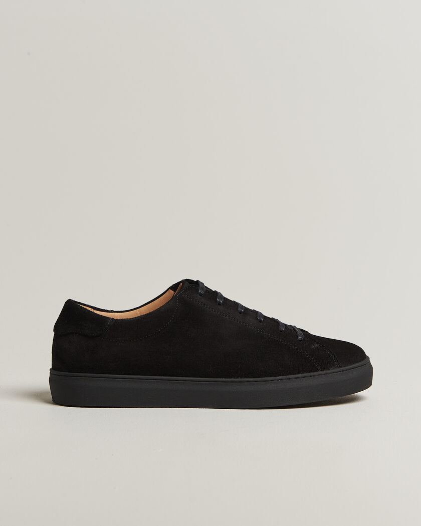 Myrqvist Oaxen Monochrome III Sneakers Black Suede – Musta