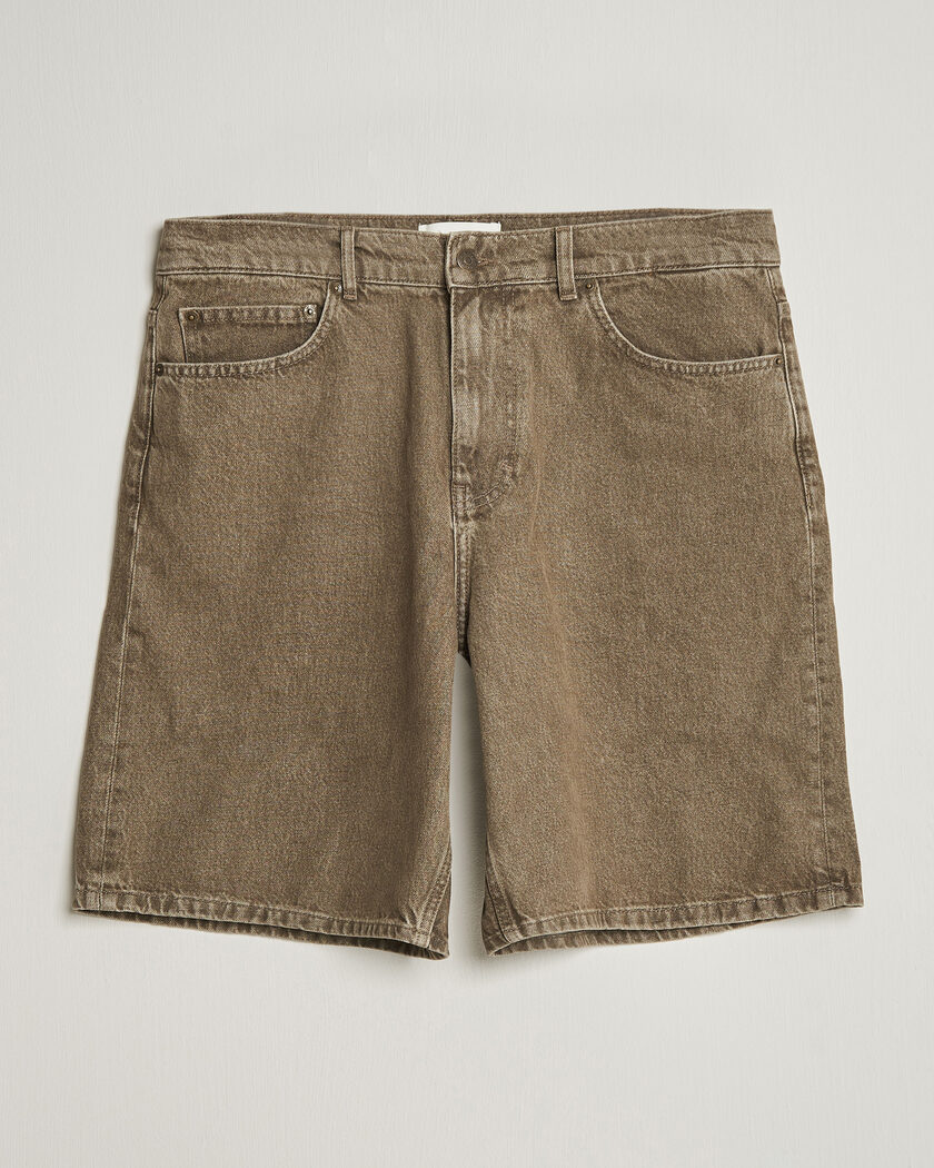 LES DEUX Denim Shorts Light Brown – Ruskea