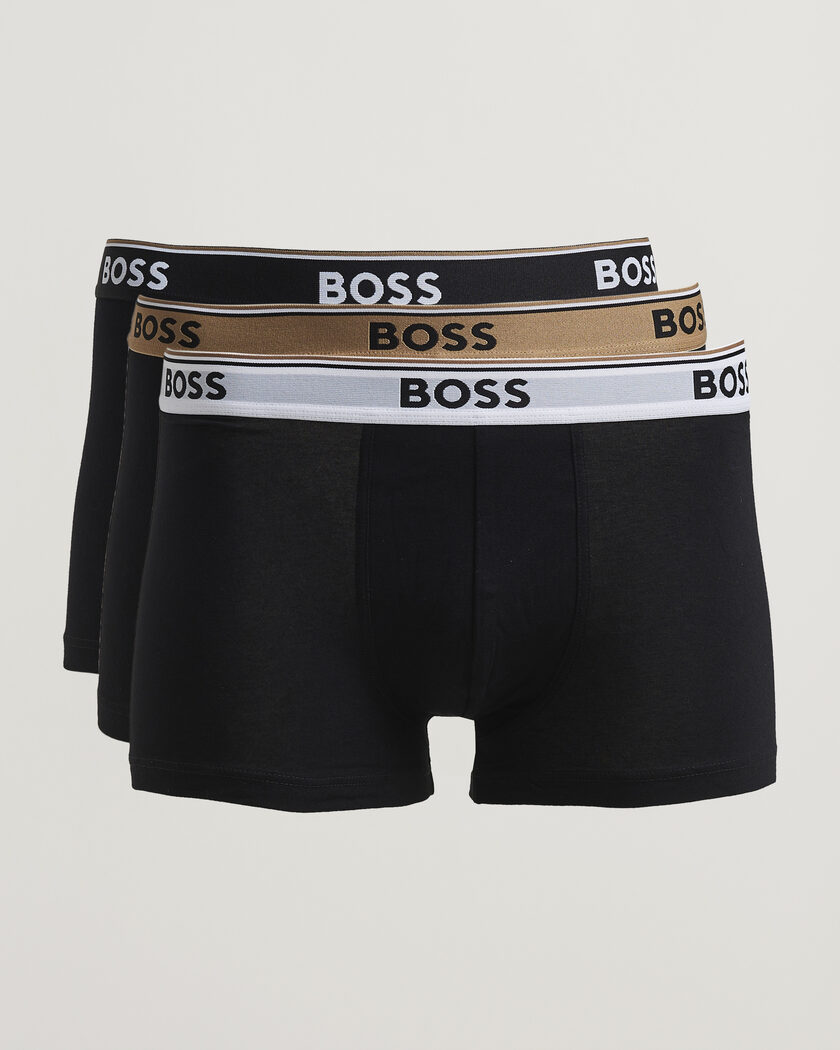  BOSS BLACK 3-Pack Trunk Black – Musta