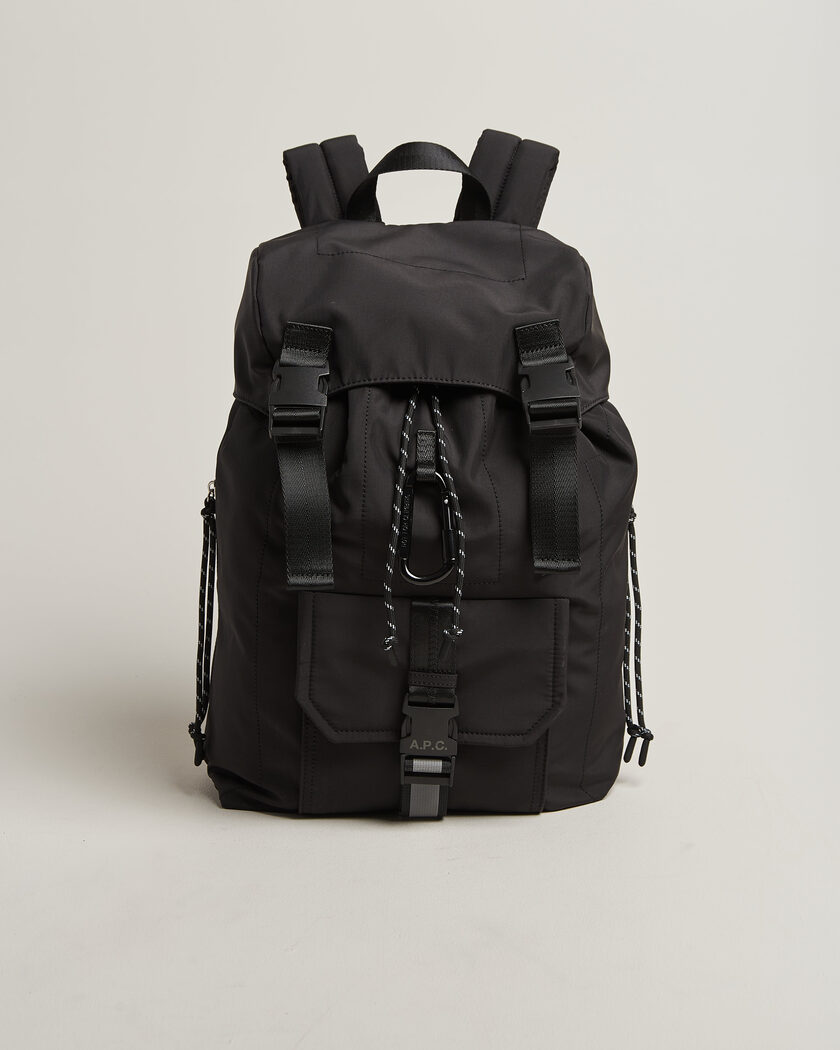 A.P.C. Trek Backpack Black – Musta