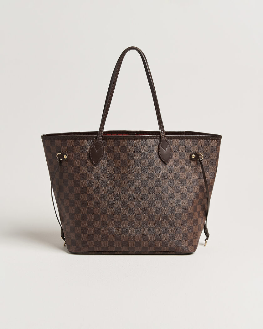Louis Vuitton Pre-Owned Neverfull MM Damier Ebene – Ruskea
