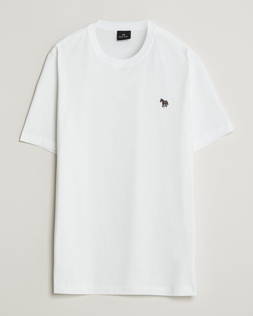 PS Paul Smith Organic Cotton Zebra T-Shirt White – Monivärinen