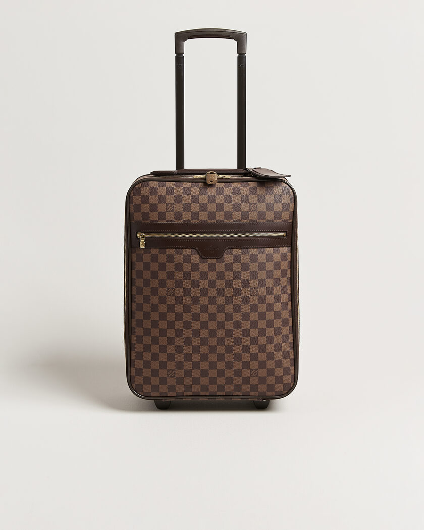 Louis Vuitton Pre-Owned Pegase 45 Trolley Case Damier Ebene – Ruskea