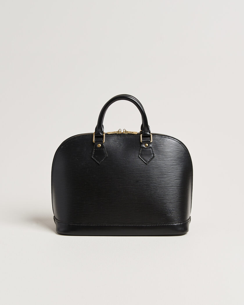 Louis Vuitton Pre-Owned Alma PM Bag Epi Leather Black – Musta