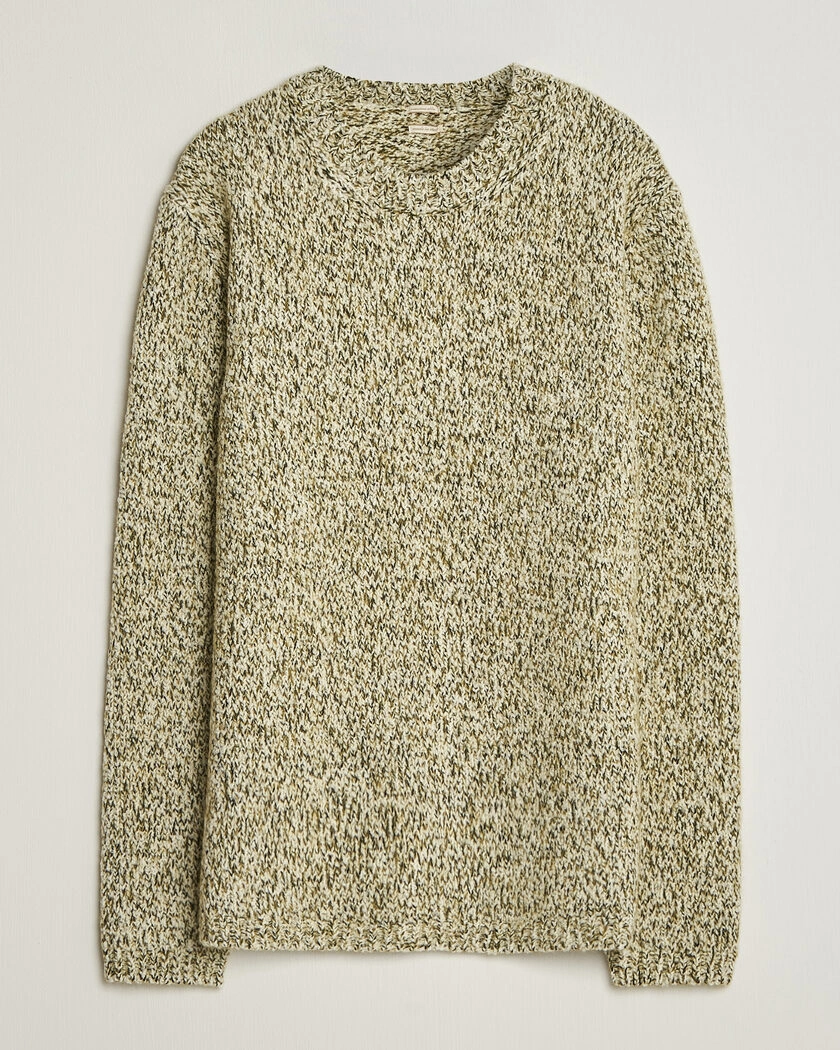 Massimo Alba Chad Mouline Sweater Olive – Vihreä