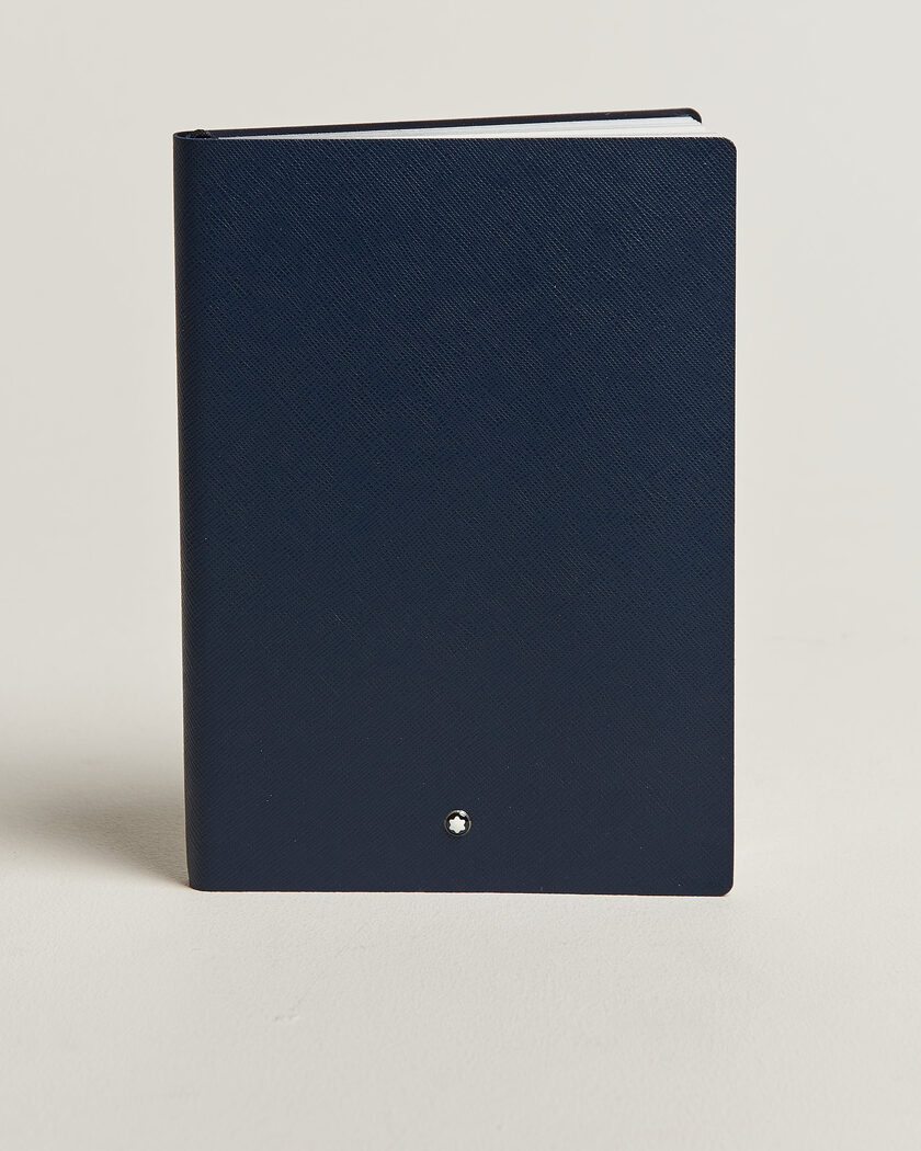 Montblanc Notebook Medium, Saffiano Leather Ink Blue – Sininen