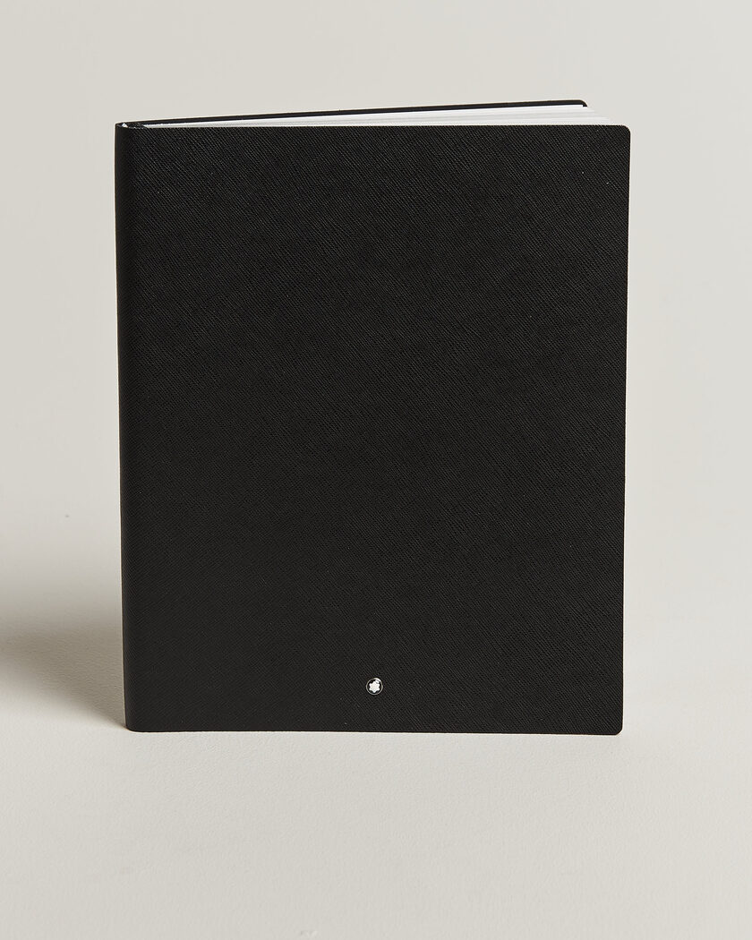 Montblanc Notebook Large, Saffiano Leather, Lined Black – Musta