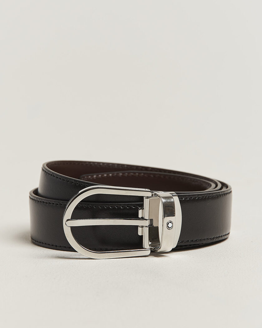 Montblanc Meisterstück Horseshoe 30mm Reversible Belt Black/Brown – Musta