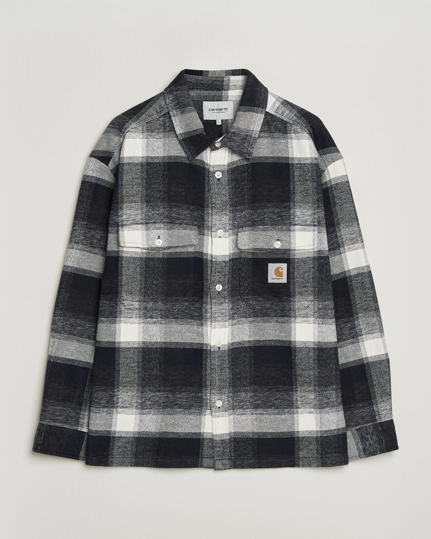 Carhartt WIP Esterson Checked Shirt Dark Navy – Sininen