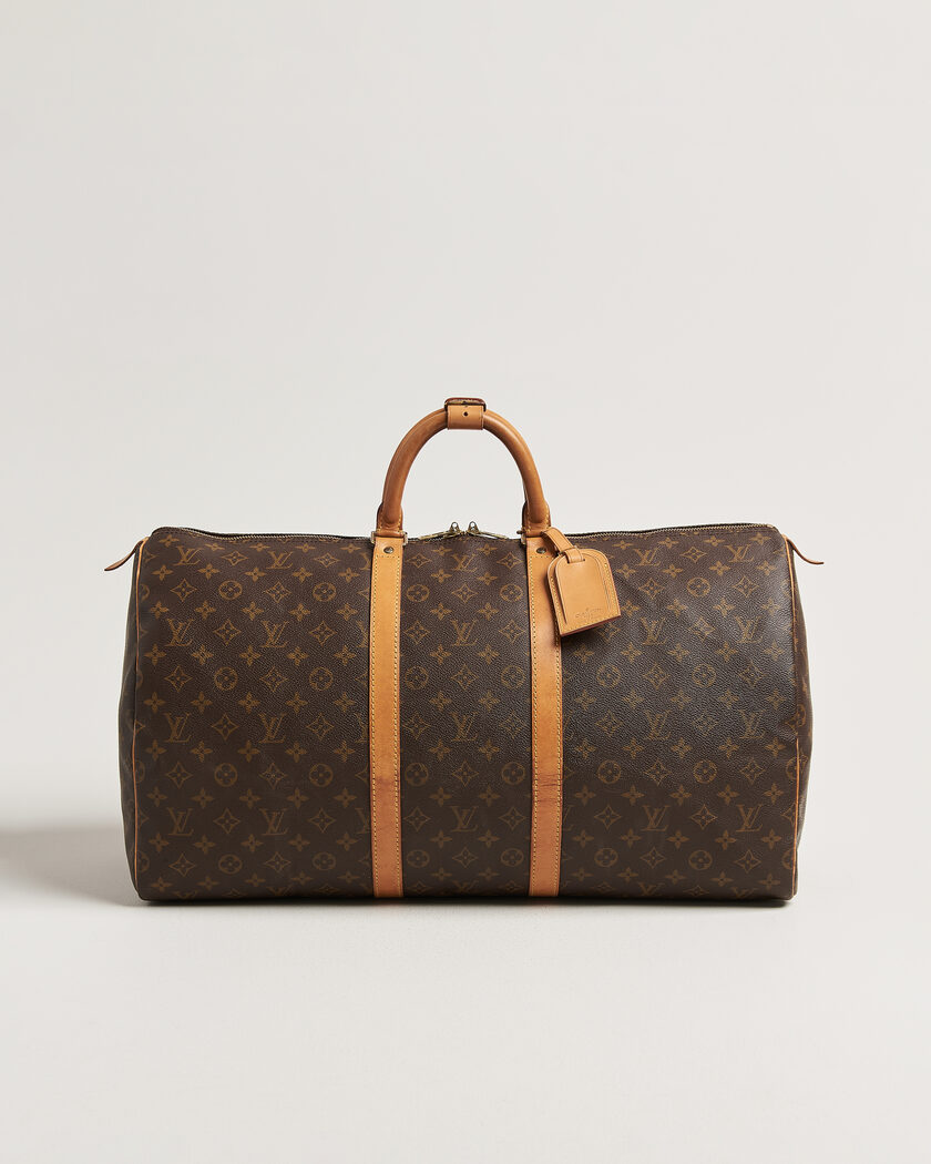 Louis Vuitton Pre-Owned Keepall 55 Monogram – Ruskea