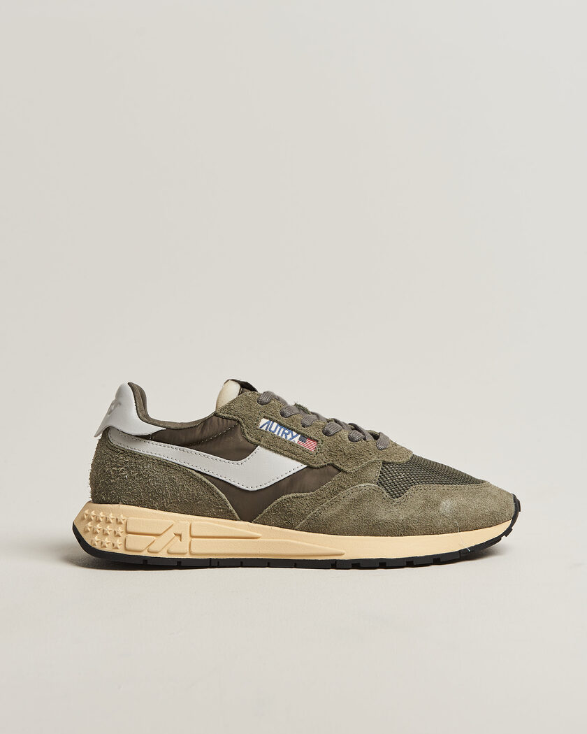 Autry Reelwind Running Sneaker Olive Night/Grey – Vihreä