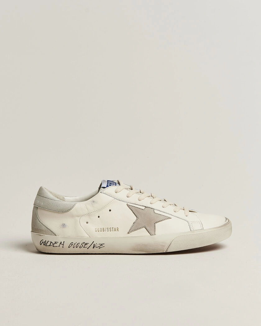 Golden Goose Super-Star Sneakers White/Grey – Valkoinen