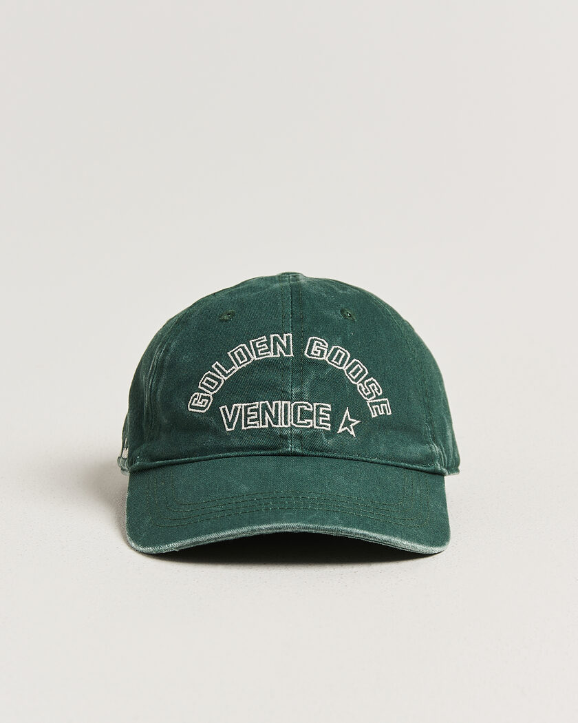Golden Goose Journey Baseball Cap Pineneedle – Vihreä