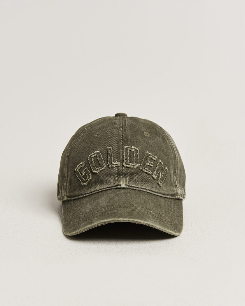Golden Goose Journey Baseball Cap Dark Kalamata – Beige