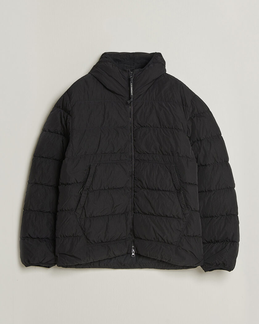 C.P. Company Chrome-R Goggle Down Jacket Black – Musta