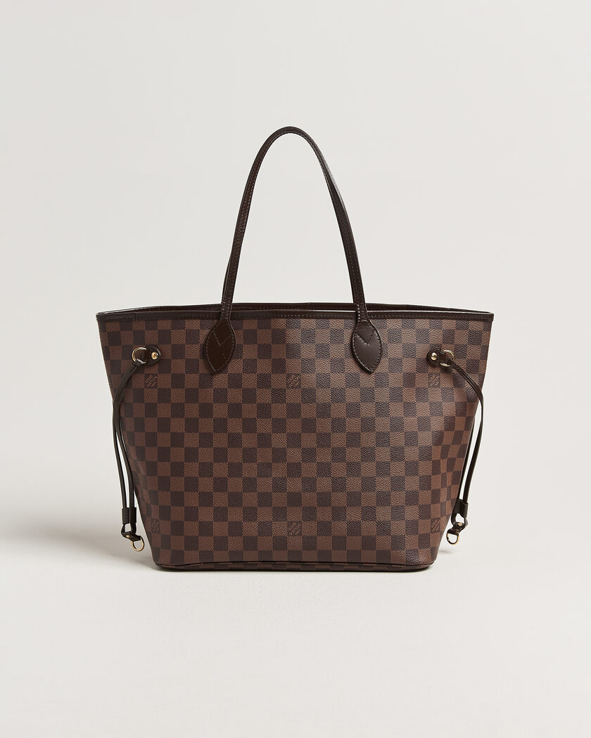 Louis Vuitton Pre-Owned Neverfull MM Damier Ebene – Ruskea