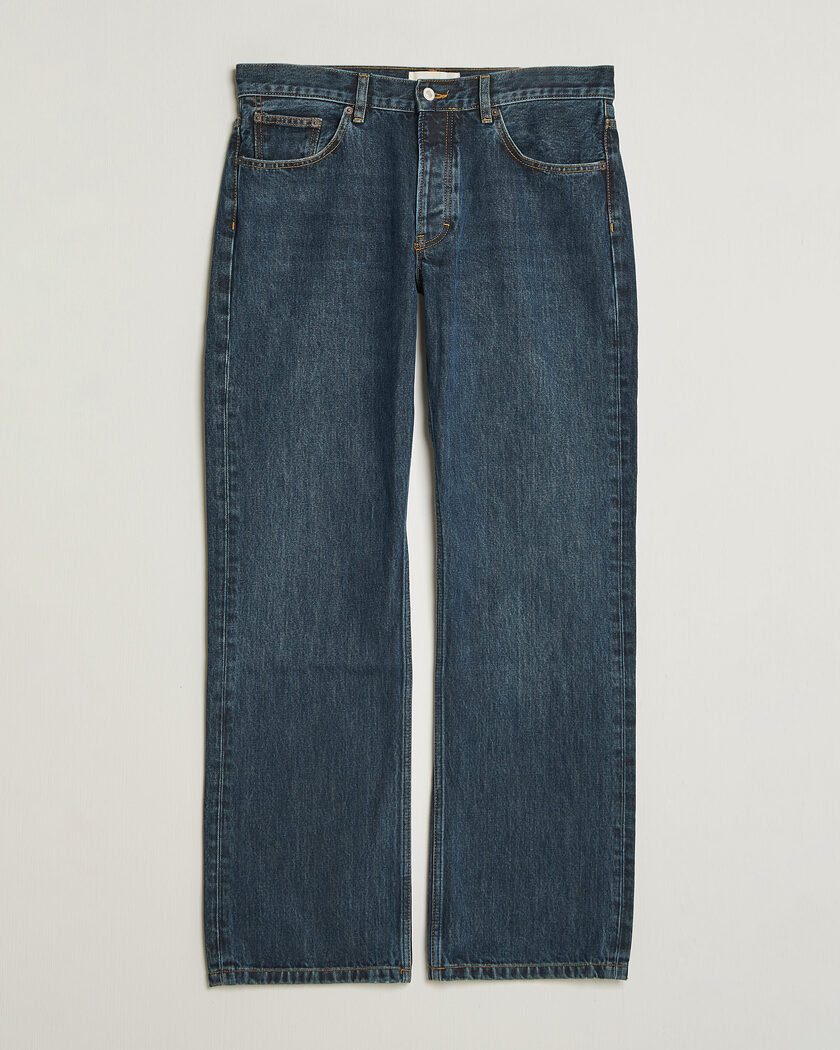 Jeanerica Arrow Straight Jeans Honey Mid Blue – Sininen
