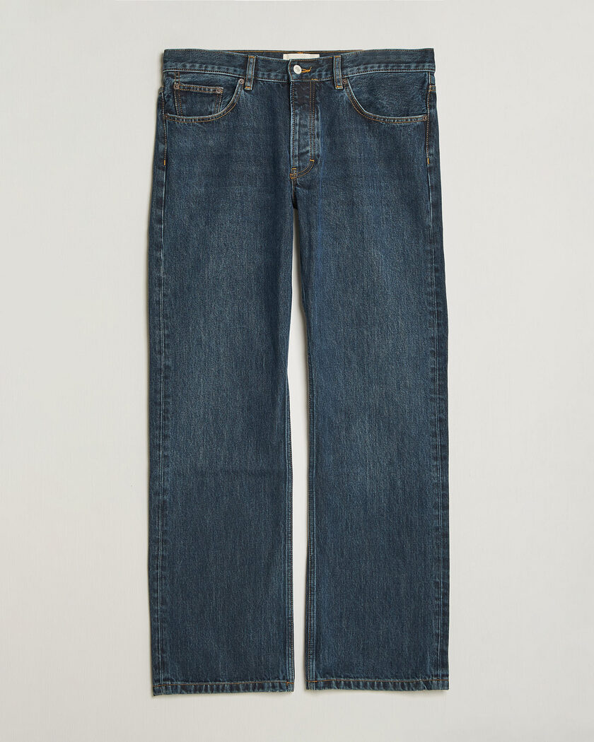 Jeanerica Arrow Straight Jeans Honey Mid Blue – Sininen