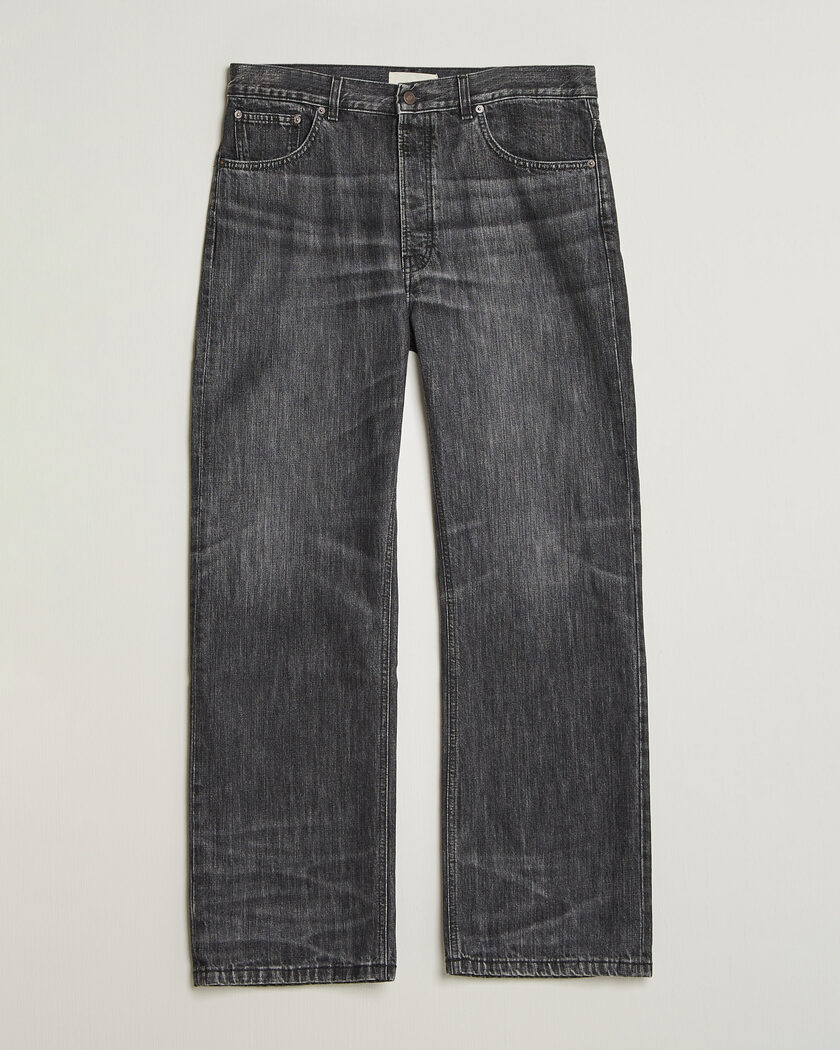Jeanerica VM009 Vega Jeans Black Righe – Musta