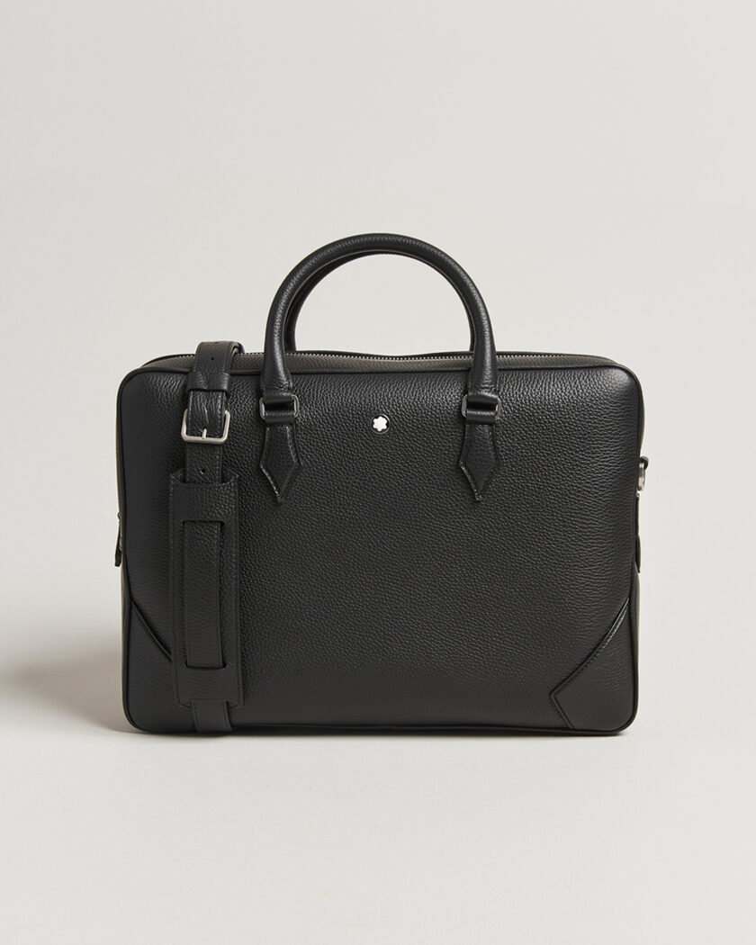 Montblanc Grain Document Case Black – Musta