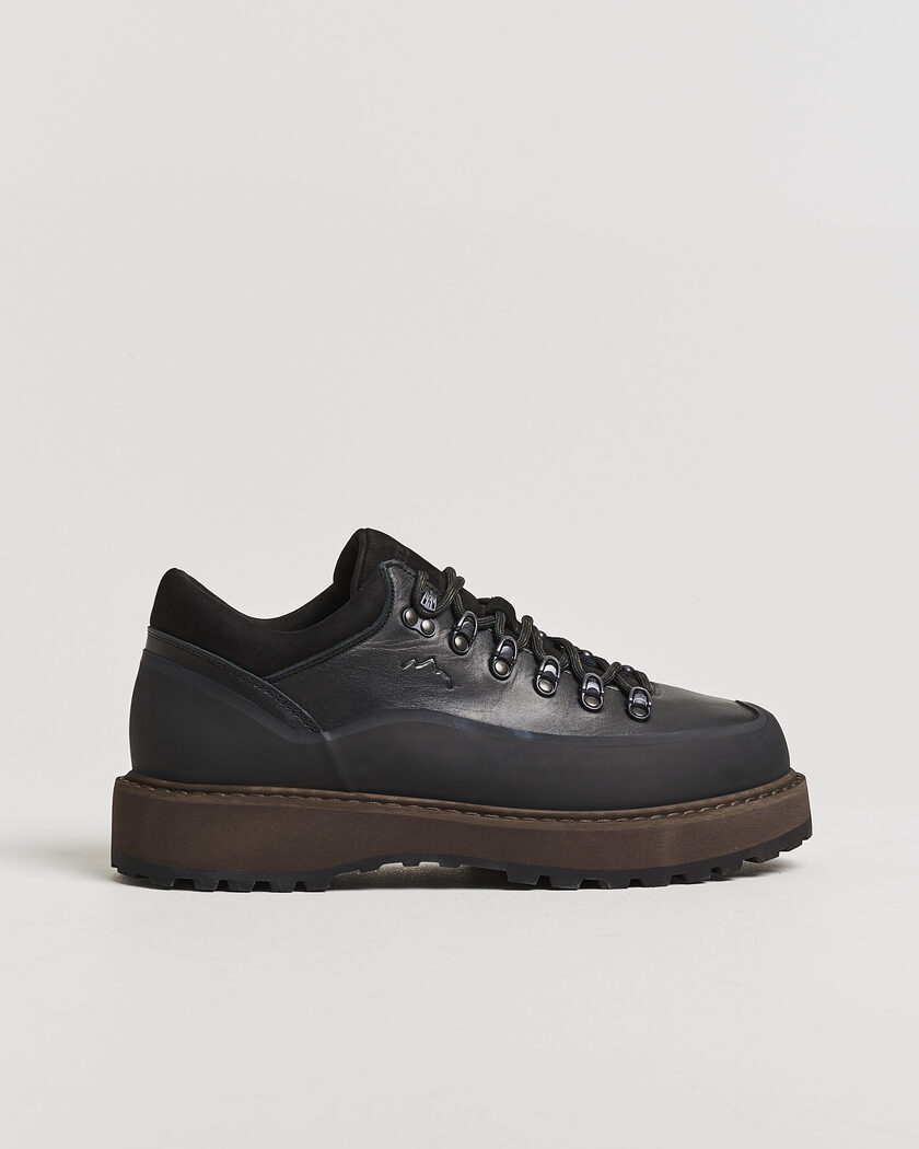 Diemme Cornaro Gomma Low Boot Black Calf – Musta