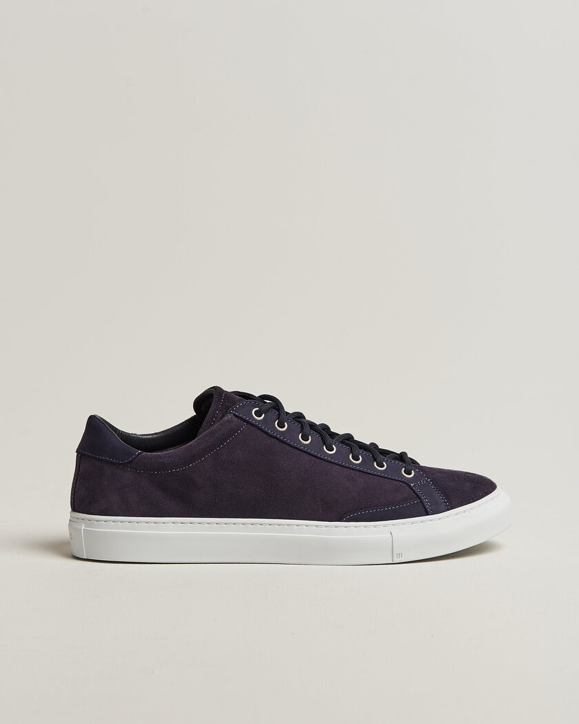Diemme Veneto Low Sneaker Dark Navy Suede – Sininen