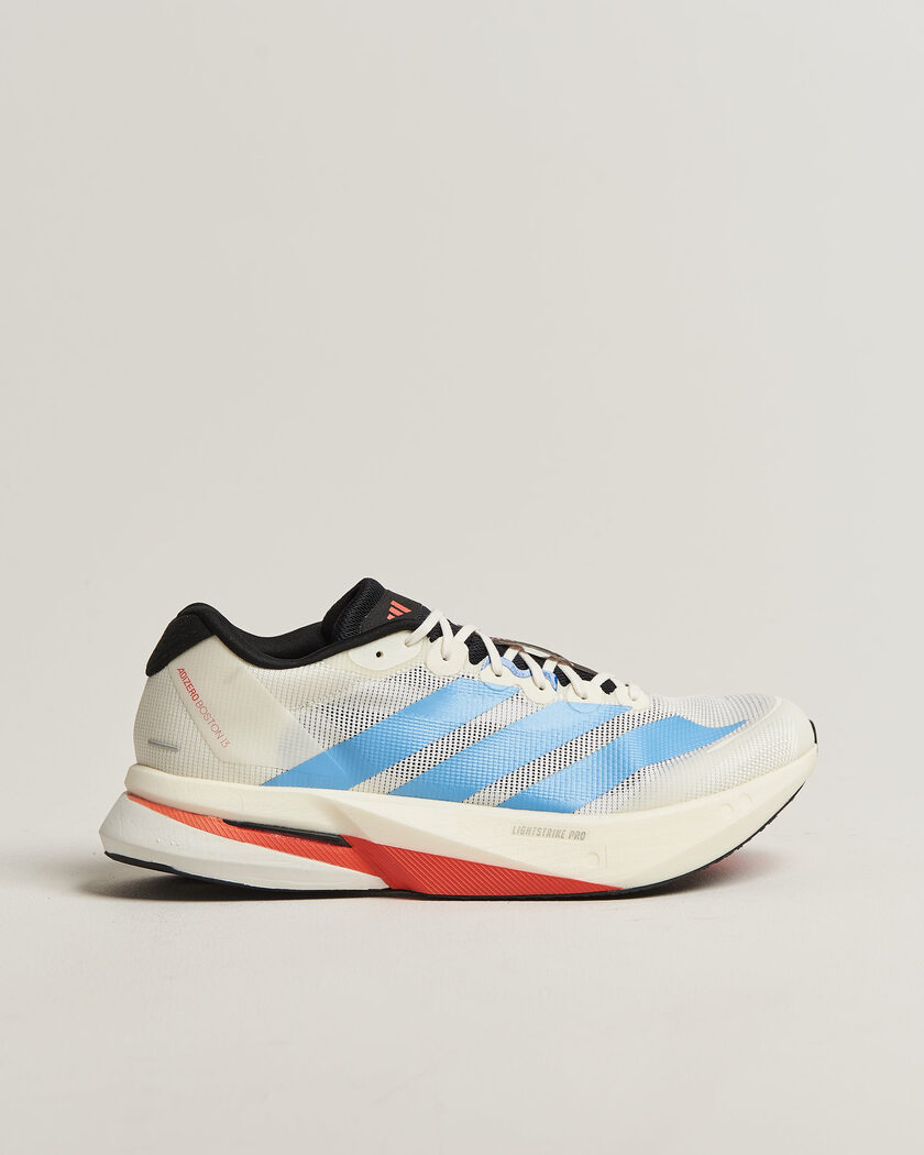 adidas Performance Adizero Boston 13 Off White/Blue – Valkoinen
