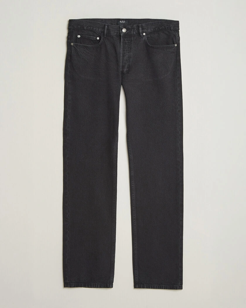 A.P.C. Rescue Jeans Washed Black – Musta